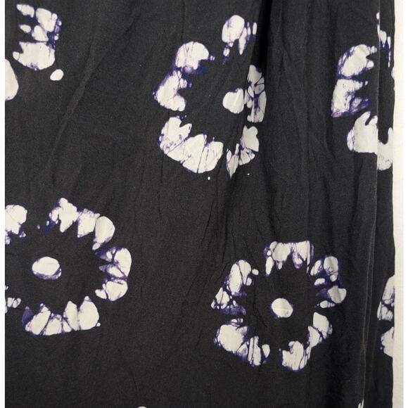 Busayo Collective Black & White Floral Halter Maxi Dress Size XL - Picture 6 of 9